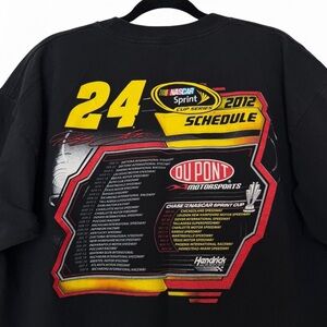 NASCAR Sprint Cup Series Jeff Gordon 2012 racing t-shirt size large